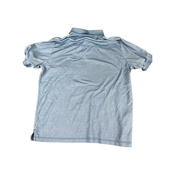 Tommy Bahama Polo Shirt Men’s Large Blue Short Sleeve Silk Blend Golf Casual Exc - Picture 8 of 11